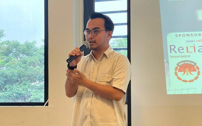 Jubir Muda Gema Keadilan Tangerang Selatan, Vidyardi Laksmono.