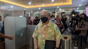 Mario Teguh mendatangi Bareskrim Polri, akhir tahun 2022 lalu.