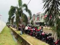 Pelamar di PT Vivo Kawasan Cikupa Mas Picu Kerumunan