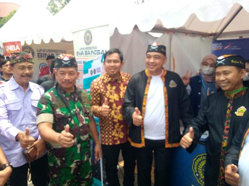 danramil 05 hadiri HUT Balaraja.