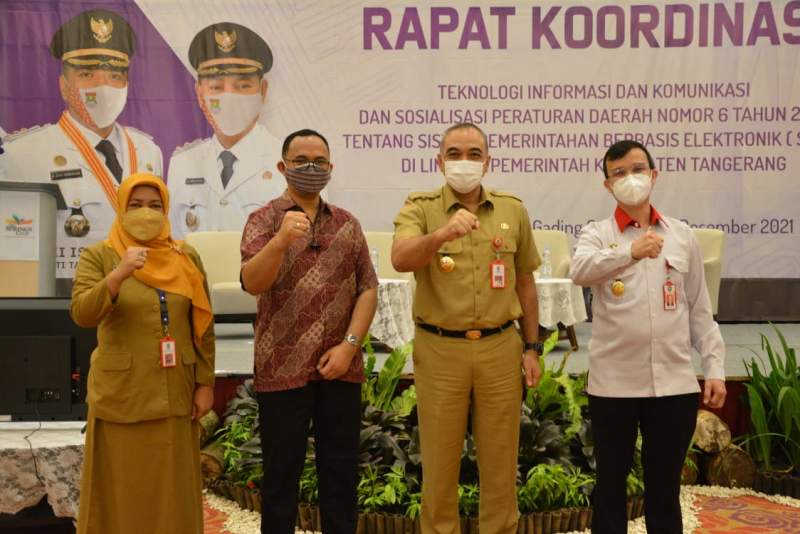 Zaki Hadiri Rakor Sistem Pemerintahan Berbasis Elektronik