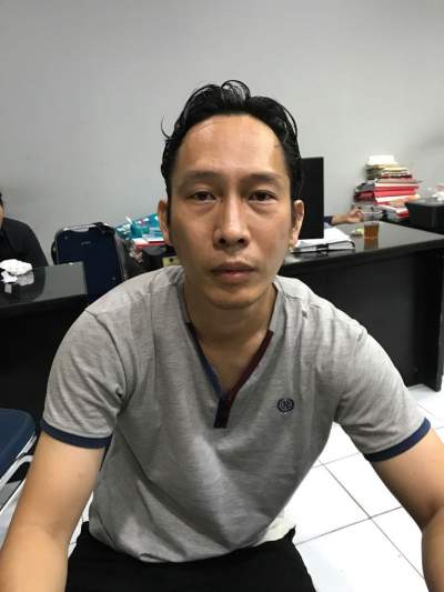 JS, pelaku pembunuhan bos mie ayam di Kota Tangerang.