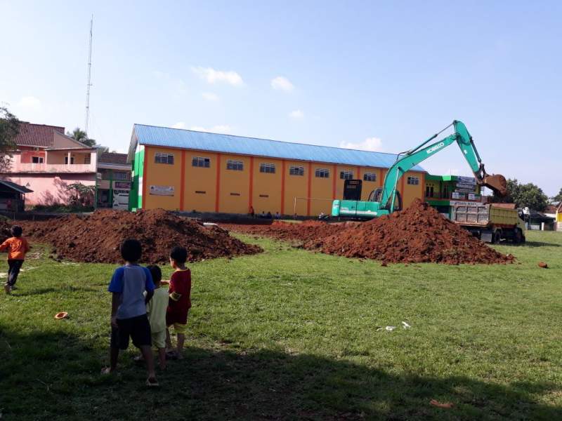 Tanah Bengkok Milik Desa Pasir Barat, Dibangun Stadion Mini