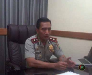 Kapolsek Sukmajaya, Kompol Agus Widodo (25/2)