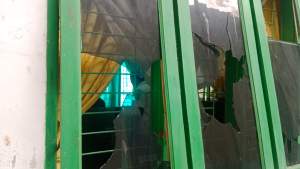 Kantor BPBD Serdang Bedagai dirusak tenaga honorer.