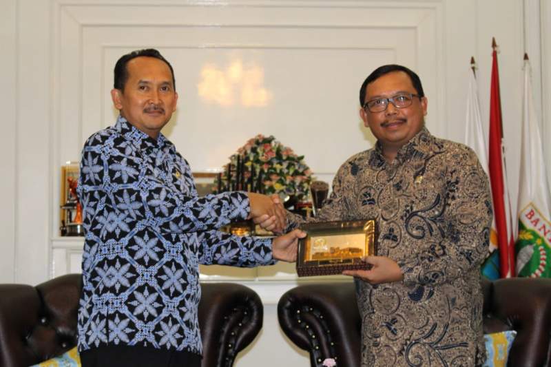 Dalam Upaya Perkembangan Wilayah, Pemkab Lebak Minta Dukungan Komisi II DPR RI