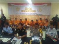 Gelar perkara penelundupan sabu di Bandara Soetta.