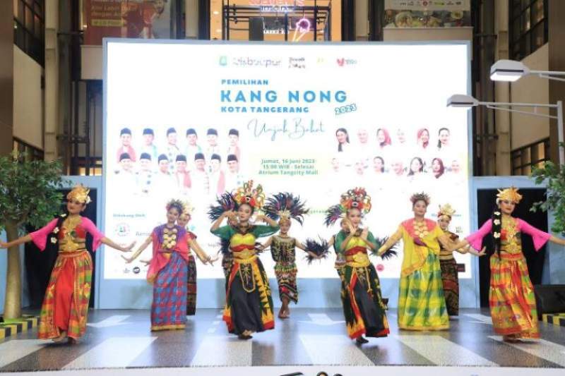 Para Finalis Kang dan Nong Kota Tangerang Tahun 2023, Mengikuti Tahapan Unjuk Bakat di Hadapan Para Juri