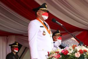 Upacara HUT RI Ke 76 Di Kabupaten Tangerang Digelar Secara Terbatas