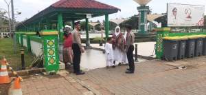 Berikan Rasa Aman Ditpamobvit Polda Banten Sambangi Wisata Religi