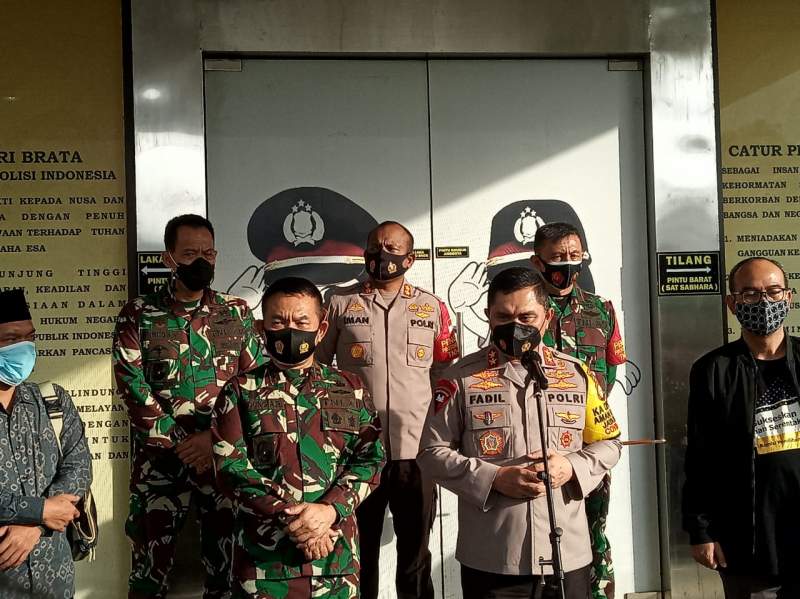 Jelang Pilkada Tangsel 2020, Kesiapan Polres Tangsel Dicek Kapolda Metro Jaya dan Pangdam Jaya