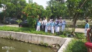 Berikan Edukasi Tentang  Air Limbah, Dinas Perkimtan Ajak Siswa Observasi Lapangan