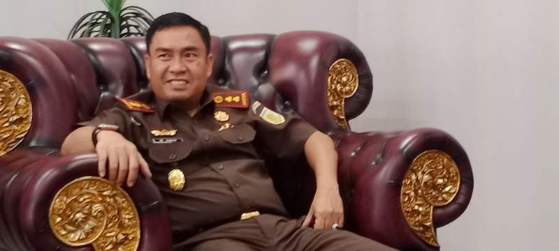 Kajari Serdang Bedagai, M Amin pamit kepada jurnalis atas perpindahan tugas ke Kejati Lampung.