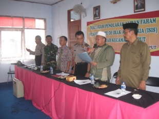 Muspika Deklarasikan Tolak ISIS