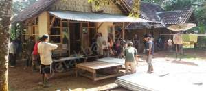 Hari ke-8 TMMD Di Lebak, TNI Rehab Rumah Warga