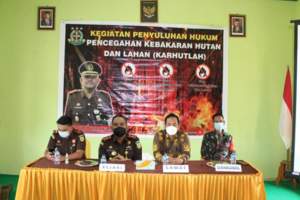 Cegah Bencana, Kejari Tanjabtim Sosialisasikan Pencegahan Karhutla