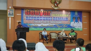 wakil saat memberikan sambutan