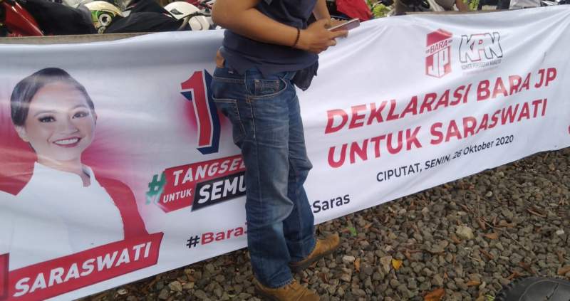 Deklarasi BARA JP Untuk Saras, Ada Apa Kok Bukan Muhamad?