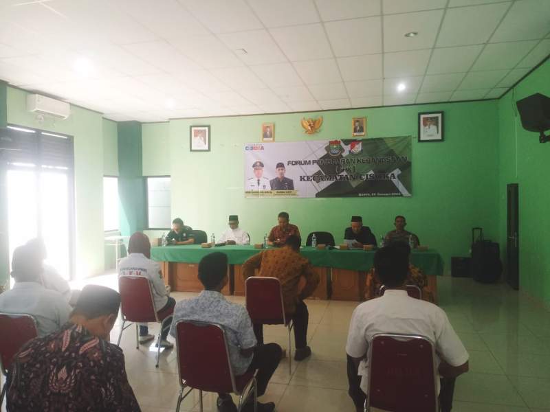 Jaga Sinergitas, Kecamatan Cisoka Gelar Sosialisasi FPK