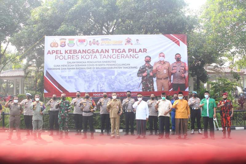 Apel Tiga Pilar, Wabup Tangerang Tegaskan Pentingnya Sinergisitas