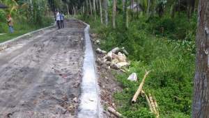 Pembangunan Jalan Desa Sei Kepayang Kiri Asahan Diduga Asal Jadi, Komasi Akan Laporkan