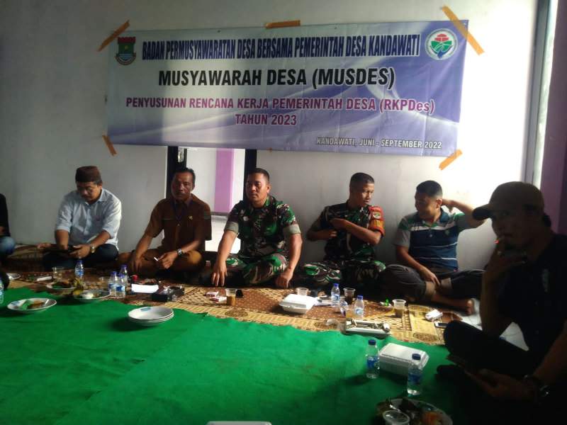 Solihan Resmi Jabat PJ Kades Kandawati