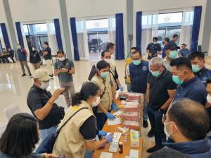 TNI AL Bersama BNN RI Timbang Ulang Hasil Tangkapan Narkoba 1.9 Ton Menjadi 2 Ton Lebih