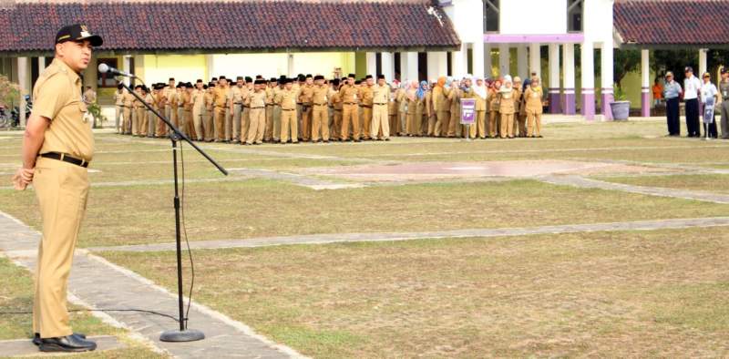 Pimpin Apel Akhir Tahun, Zaki Berikan Raport Merah Tiga Dinas