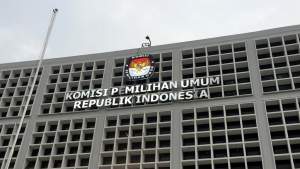 Gedung KPU Pusat di Jakarta.