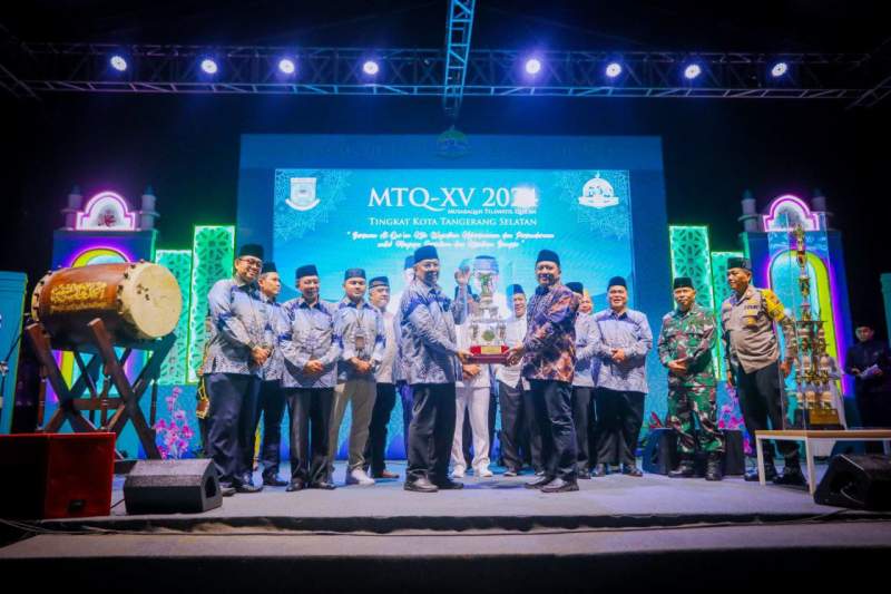 Benyamin Buka MTQ ke-XV Tingkat Tangsel, Upaya Membumikan Al-Qur'an