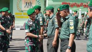 Kodim 0510/Tigaraksa Gelar Upacara Korps Raport Kenaikan Pangkat