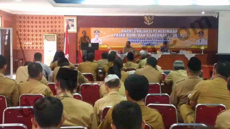 Pemkab Serang Terus Tingkatkan Realisasi PBB