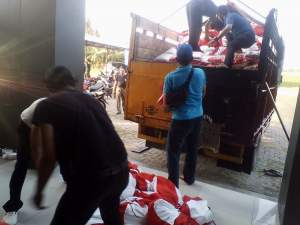 Kelurahan Pakuhaji Terima 8.267 Paket Sembako dari Presiden