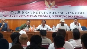 Kesbangpol Dan FPK Gelar Seminar Wujudkan Kota Tangerang yang Damai