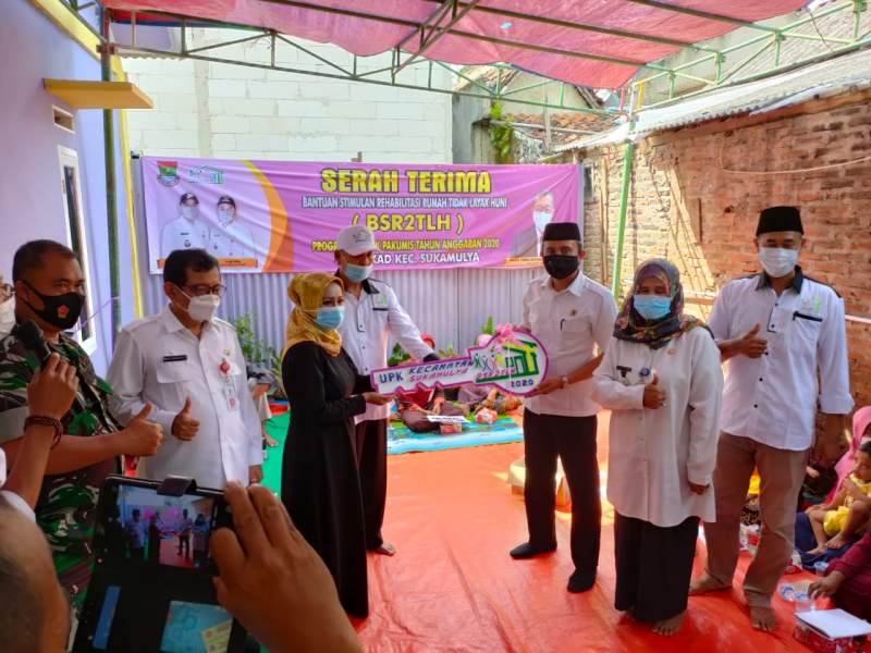 Kadis Perkrim Ajak Penerima Manfaat Bedah Rumah Bersyukur