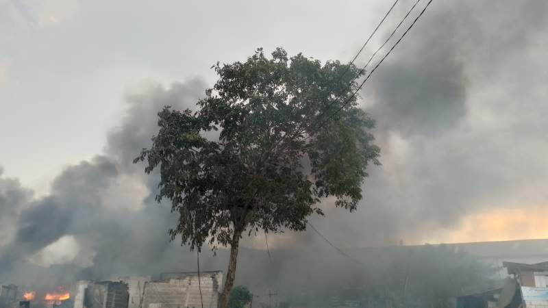 Pabrik Kimia di Cikupa Ludes Terbakar