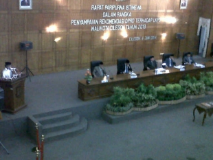 13 Anggota Dewan Tak Hadir Saat Penyampaian Rekomendasi LKPJ