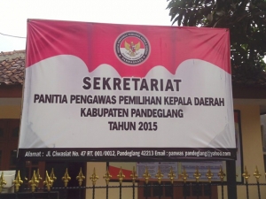 Pelanggaran Pilkada Pandeglang; Panwaskada Segera Panggil Saksi