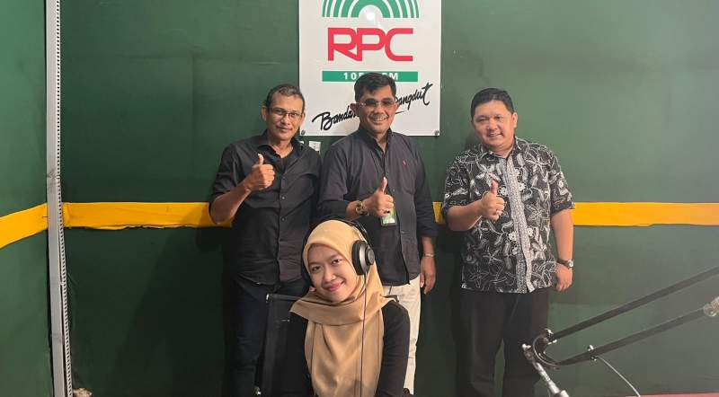 BPJS Ketenagakerjaan Binjai Kampanyekan Kerja Keras Bebas Cemas Melalui Talk Show di Radio