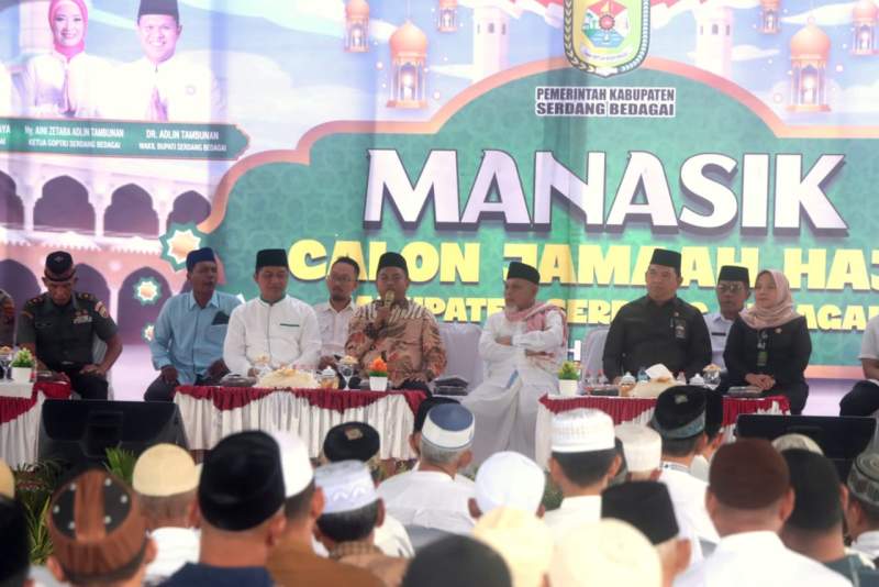 Bupati Sergai: Ibadah Haji Butuh Kesiapan Fisik, Mental, dan Pemahaman Syariat