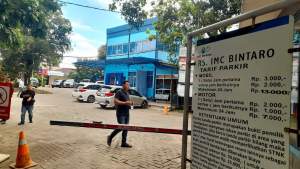 RS IMC Bintaro, Jalan Jombang Raya, Ciputat, Kota Tangsel.