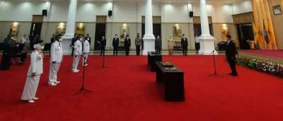 Walikota dan Bupati Dilantik,  Ini Pesan Gubernur Banten