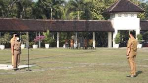 Rayakan HUT RI, Sekda Himbau ASN dan OPD Tetap Terapkan Prokes