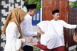 Politisi Demokrat Pandeglang, Iing Andri Supriadi Santuni Yatim Piatu