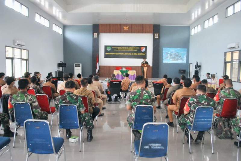 Kodim 0510/Trs Gelar kegiatan Komunikasi Sosial