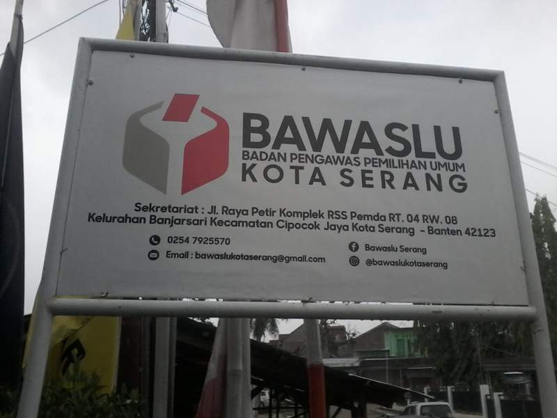 Bawaslu Kota Serang : Jika Isi Spanduk Berbau Profokasi, Penanganan Ada Di Kepolisian