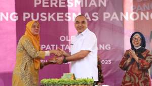 Bupati Zaki Resmikan Gedung UPTD Puskesmas Panongan dan Tigaraksa
