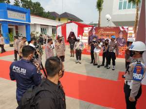 Kapolri  Resmikan Kantor Mapolresta Tangerang