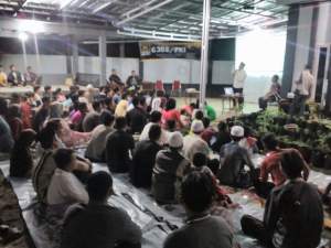 Nobar G30S/PKI di Rangkasbitung, Lebak.