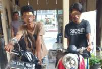 Pelaku curanmor di Serdang Bedagai ditangkap.(istimewa).